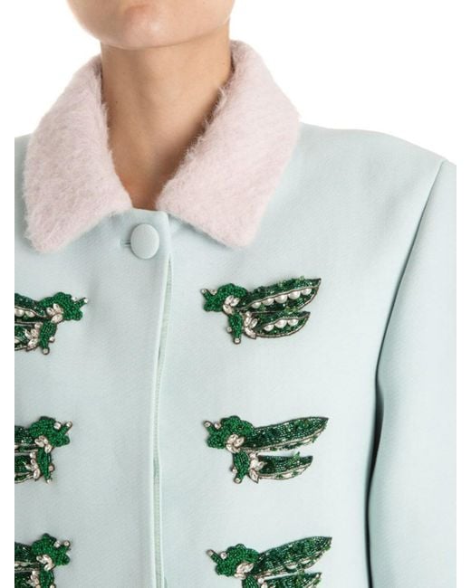Vivetta Blue Nara Coat