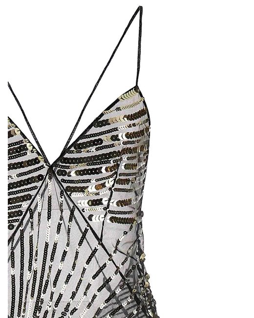 Emilio Pucci White Semi-Transparent Long Dress