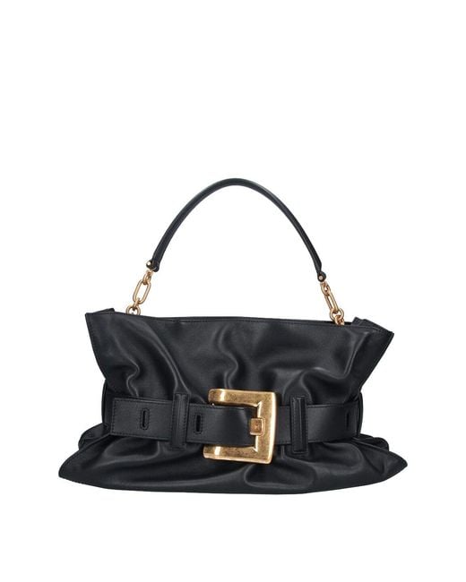 Balmain Blue Medium Shoulder Bag Anthem