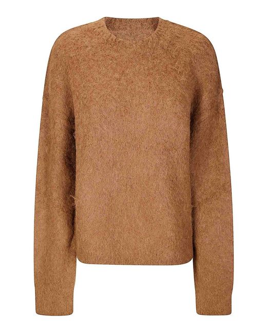 Uma Wang Brown Long Slv Top