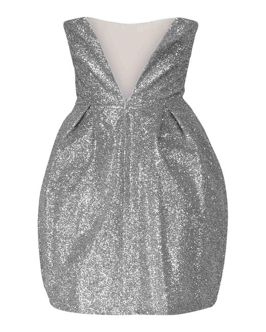The Archivia Gray Luce Emera Dress