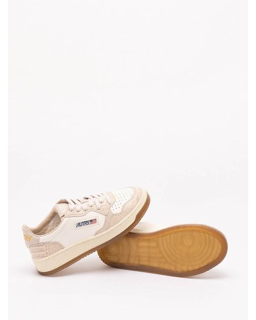Autry Natural 'Medalist' Low Sneakers