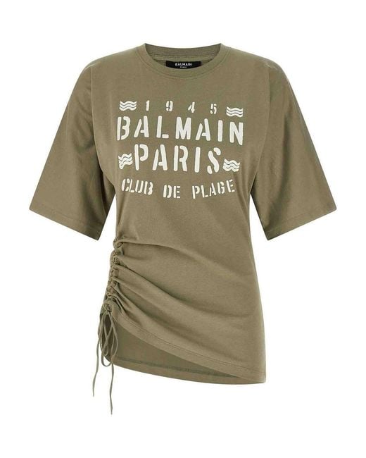 Balmain Green T-Shirt