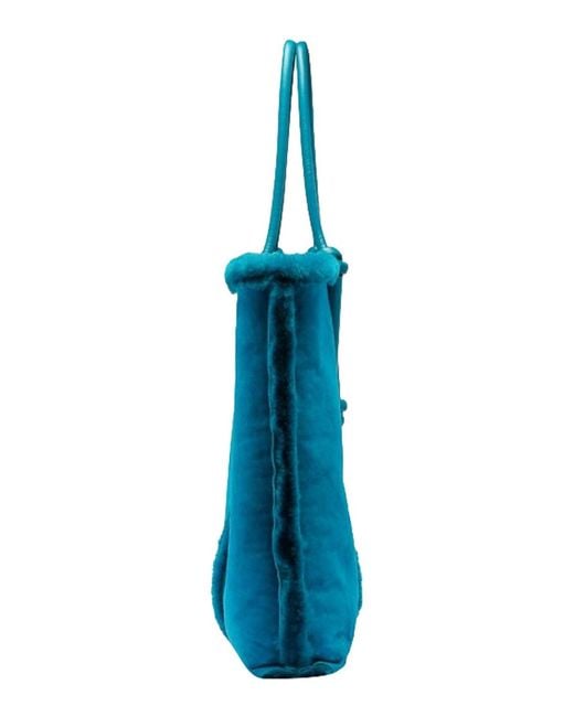 Bottega Veneta Blue Bolster Tote Bag