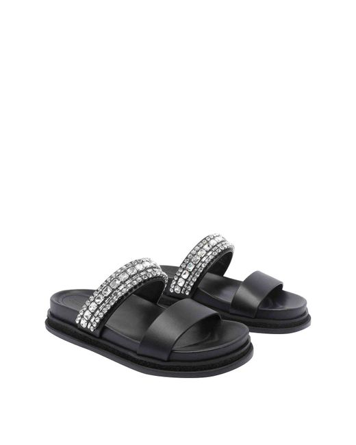 Jimmy Choo Black Jadi Sandals