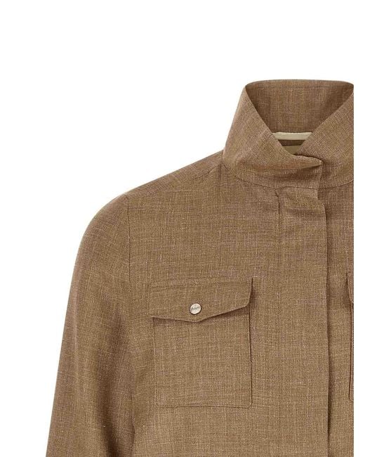 Herno Brown 'Field' Jacket