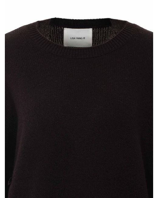 Lisa Yang Black Mila Sweater