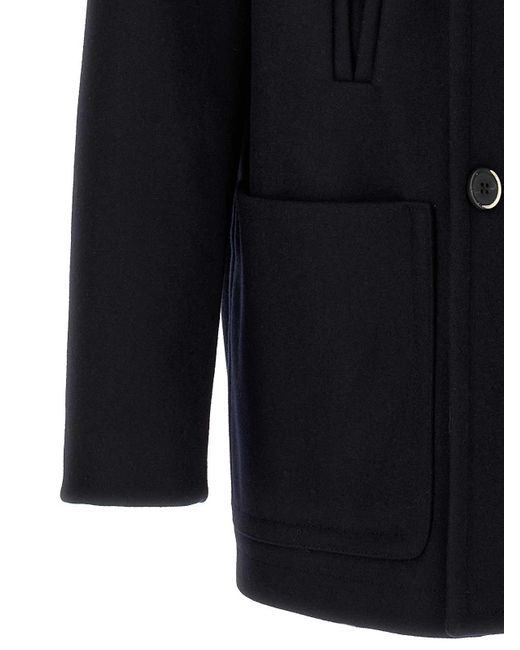 Barena Blue Dosio Coat for men