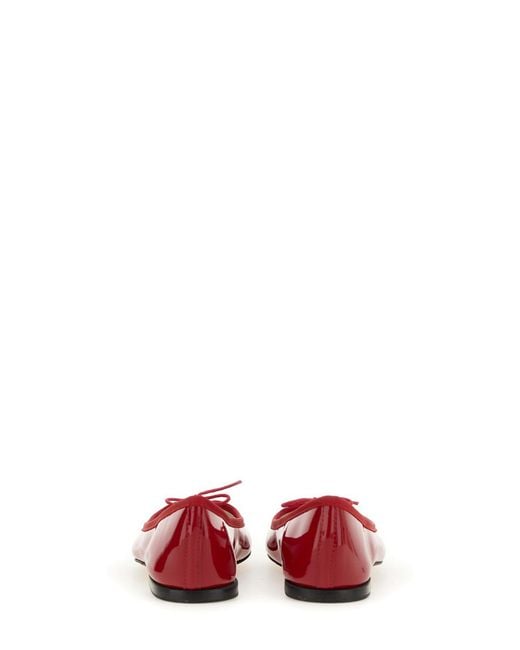 Repetto Red Flat Shoes