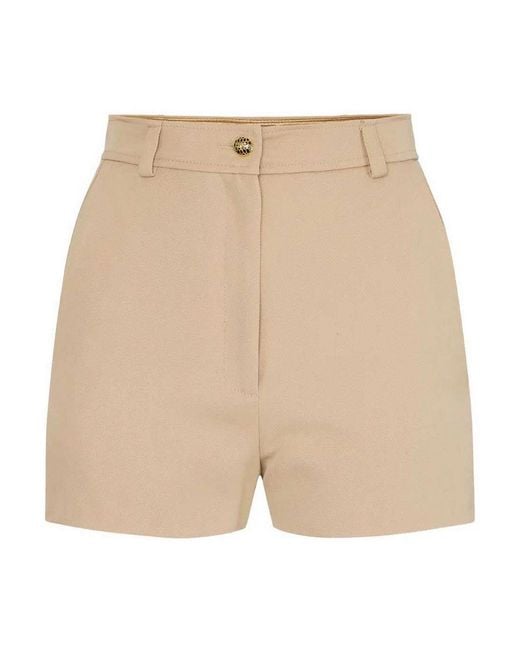 Elisabetta Franchi Natural Short Honey