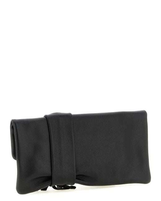 Jimmy Choo Black Zandra' Clutch