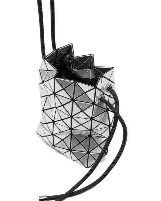 Issey Miyake White Wring Satchel Bag