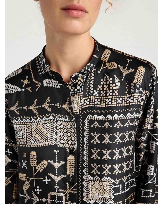 Momoní Black Mesilla Shirt