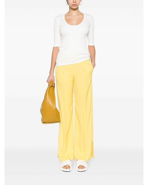 Fabiana Filippi White Cotton T-Shirt