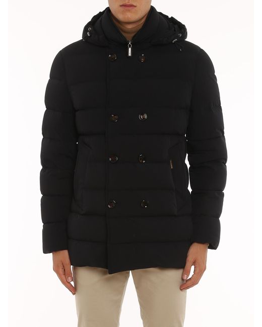 Moorer Black Florio Puffer Jacket for men