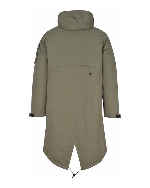 JG1 Gray Parka Made Of Nylon for men