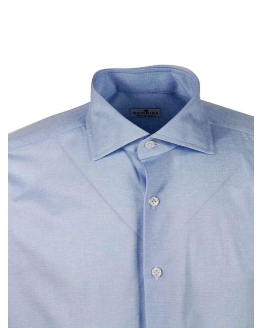 Sonrisa Blue Shirt for men