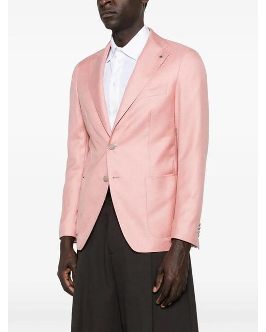 Tagliatore Pink 'Vesuvio' Jacket for men