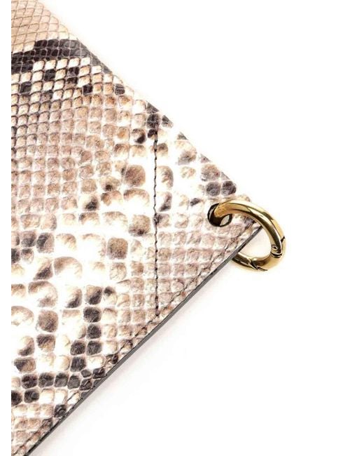 Chloé Metallic Chlo Spin Clutch Bag