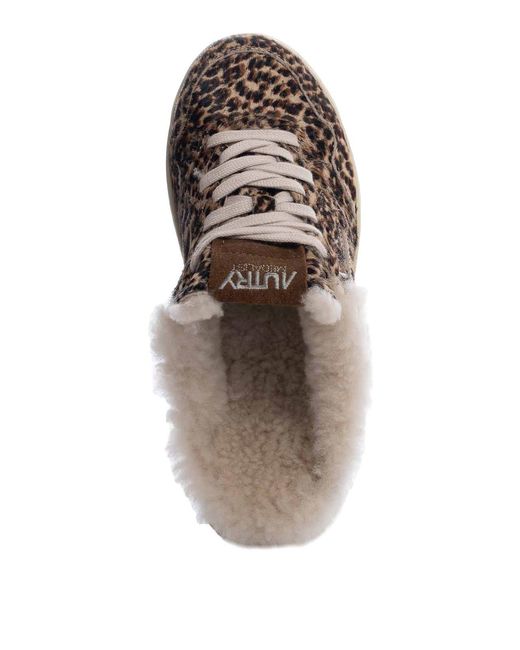 Autry Brown Mule Sneakers