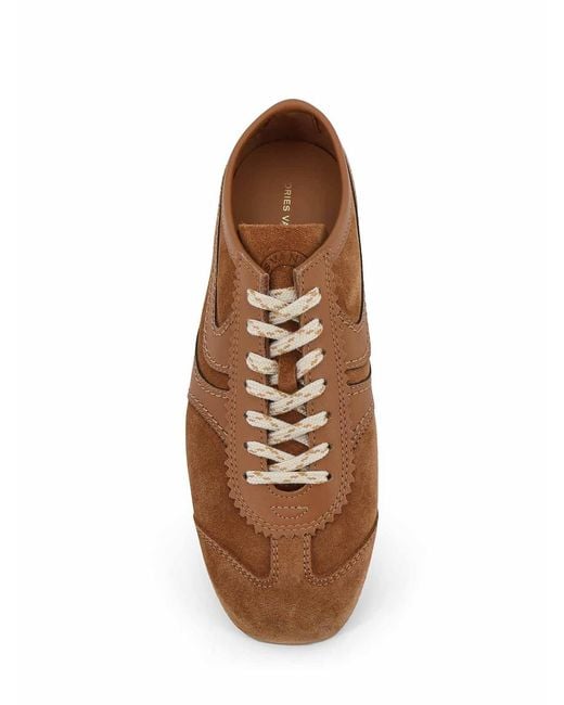 Dries Van Noten Brown Sneakers
