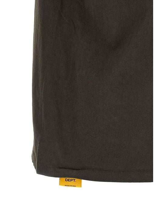 GALLERY DEPT. Green Logo T-Shirt for men