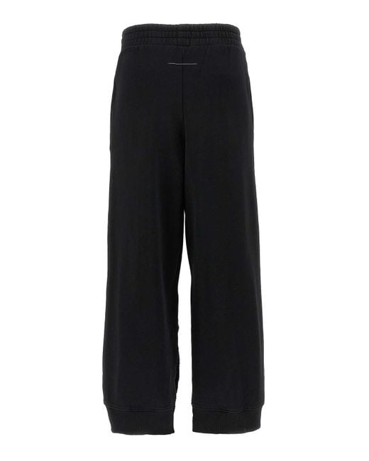MM6 by Maison Margiela Black Joggers