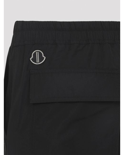 Moncler Black Drawstring Pants for men