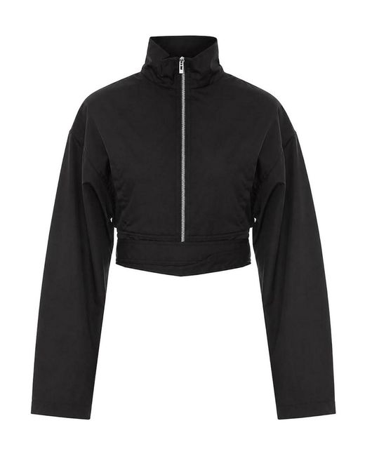 Alaïa Black Belted Bomber