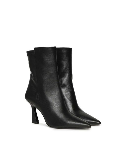 Stuart Weitzman Black Boots Calfskin