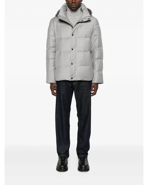 Piumino Uomo Imbottito di Montecore in Gray da Uomo
