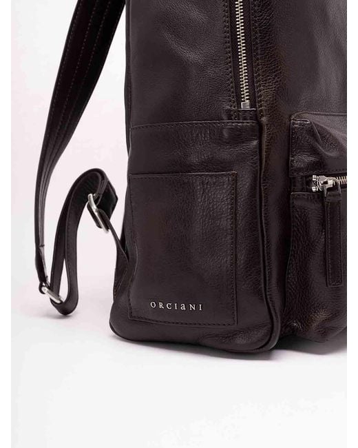 Orciani Black 'Lagoon' Backpack for men