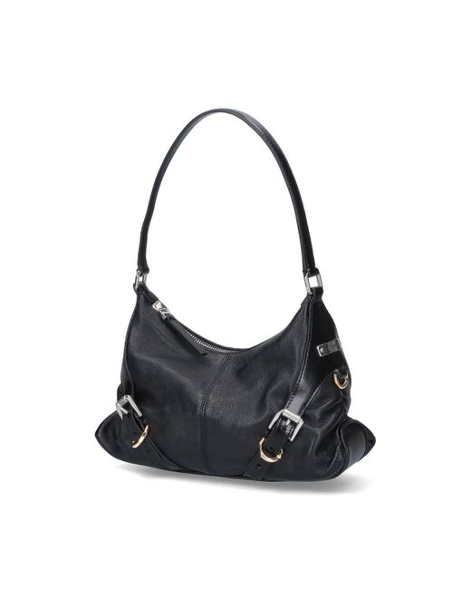Givenchy Black Voyou Harness Shoulder Bag