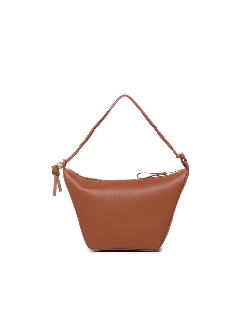 Mini Borsa A Tracolla di Loewe in Brown