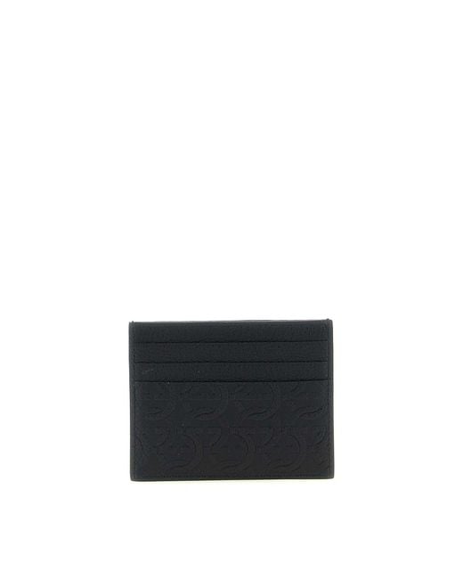 Ferragamo Black Card Holder for men
