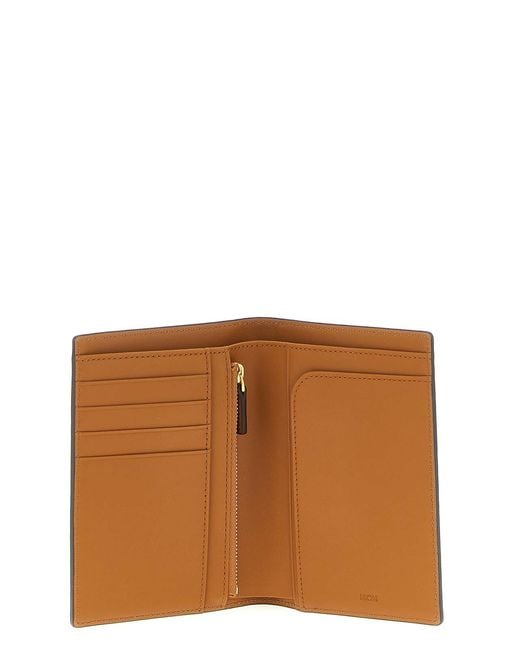 MCM Brown Ottomar Passport Holder for men