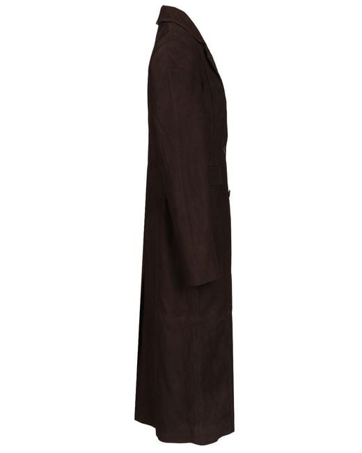 ROTATE BIRGER CHRISTENSEN Black Long Coat
