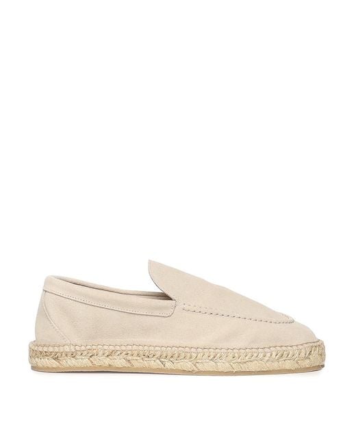 Espadrillas di Eleventy in Natural da Uomo