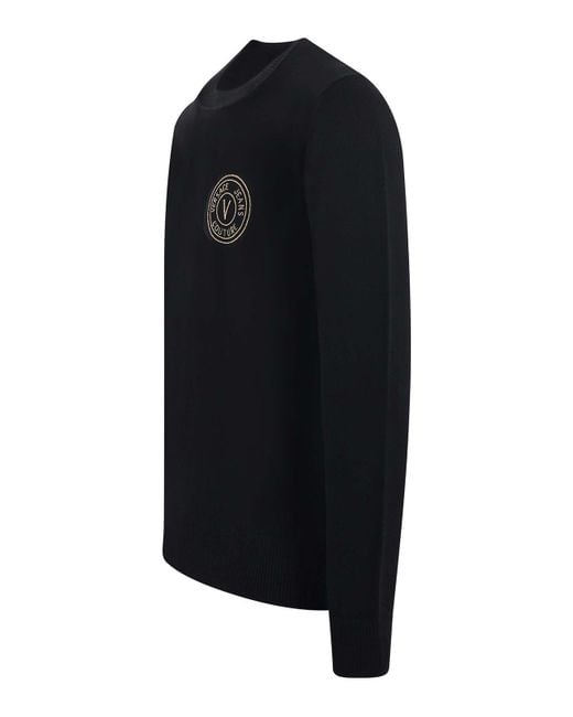 Versace Jeans Blue Couture Sweater for men