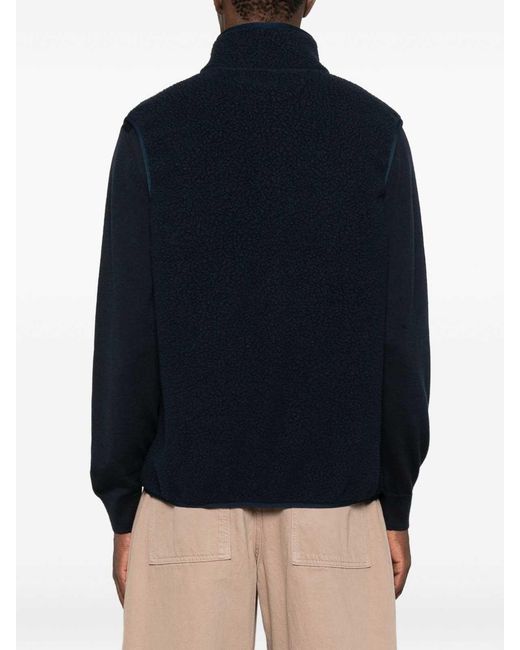 Maison Kitsuné Blue Vest for men