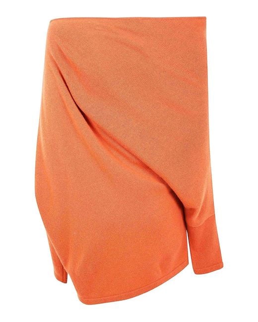 Gianluca Capannolo Orange Maja Top