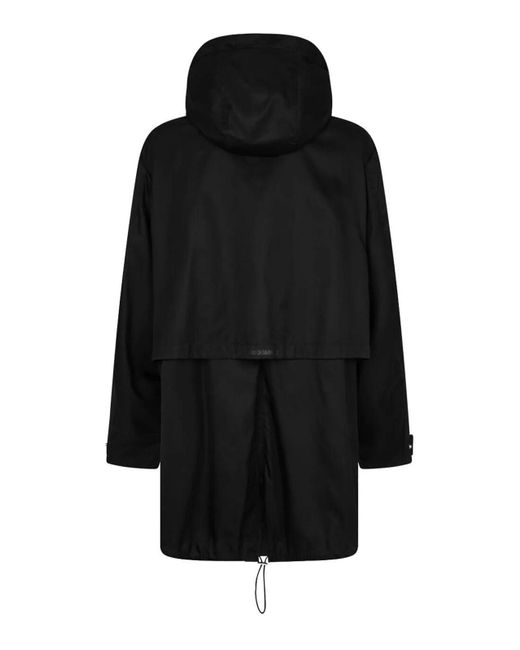 DSquared² Black Layered Suburbs Parka for men
