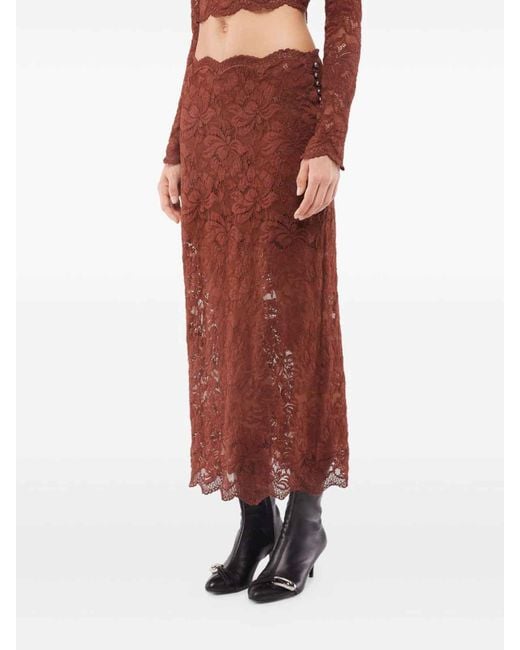 Rabanne Brown Skirt