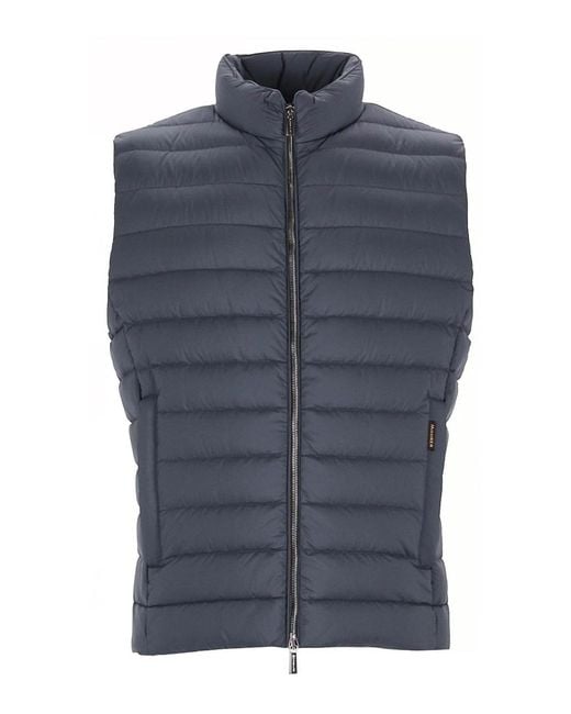 Moorer Blue Calaf-S3 Vest for men
