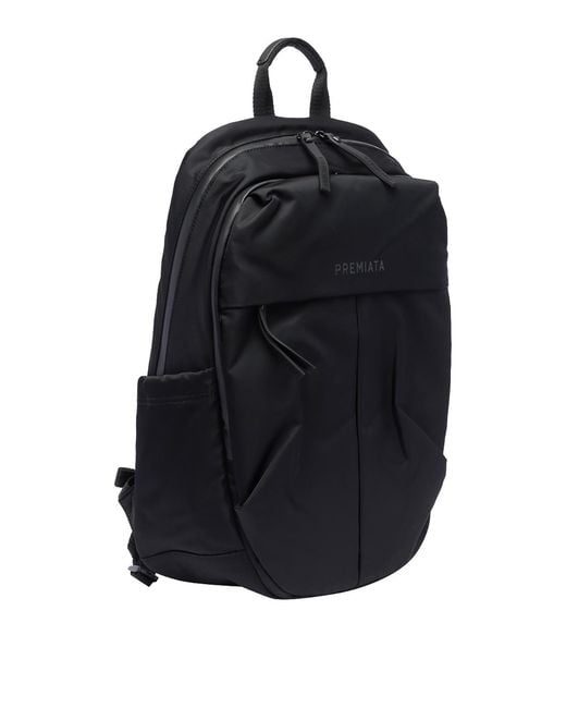 Premiata Black Wonder Backpack for men