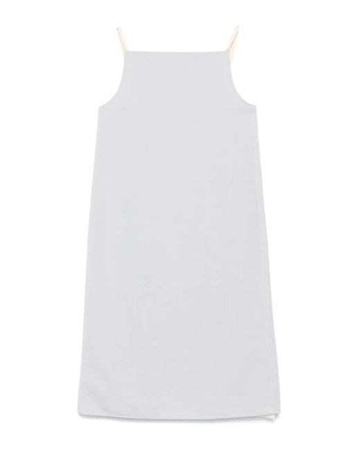 Carven White Slip Dress
