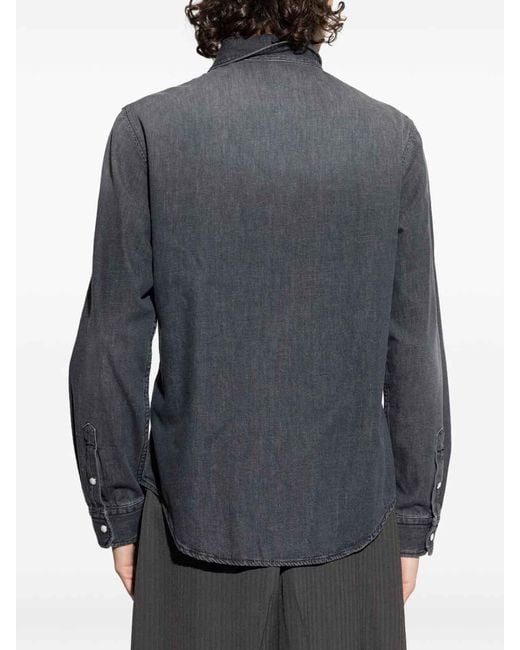 Camicia di Versace in Gray da Uomo