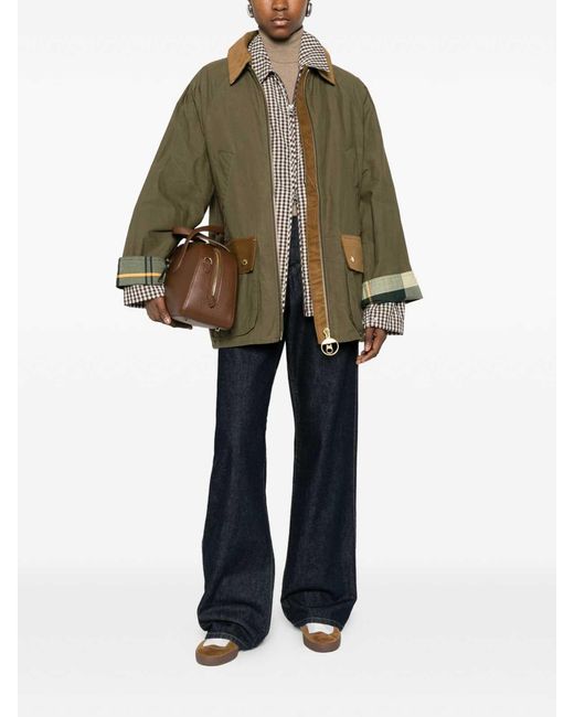 Barbour Green Puffer Jacket