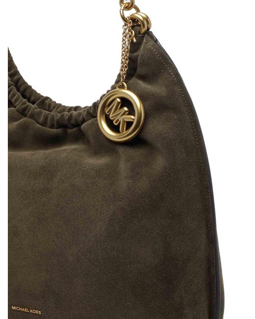 MICHAEL Michael Kors Brown Large Indie Shoulder Bag