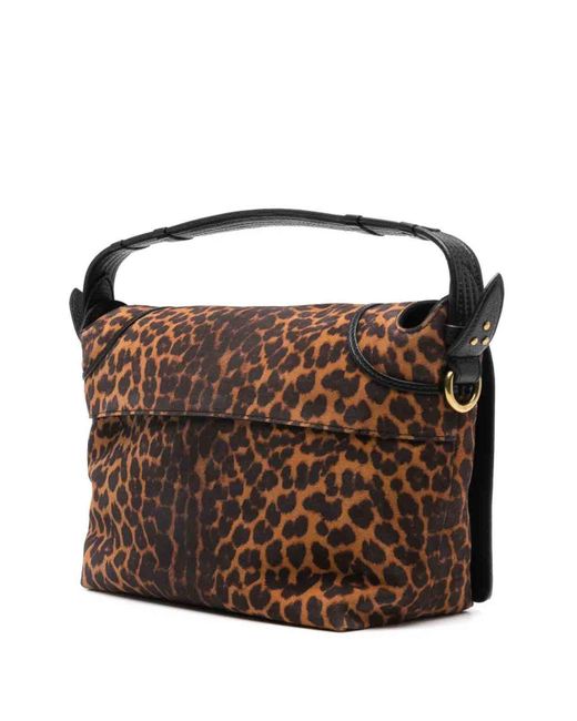 Jérôme Dreyfuss Brown Pepito Medium Tote Bag